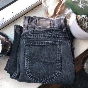 Vintage black Lee jeans